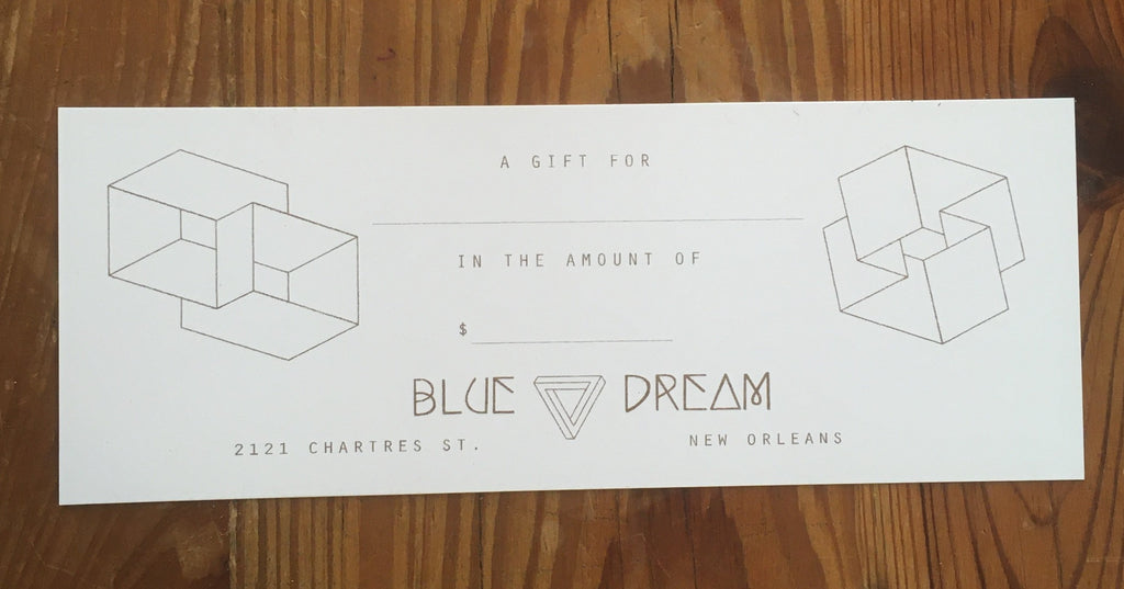 Blue Dream Gift Card