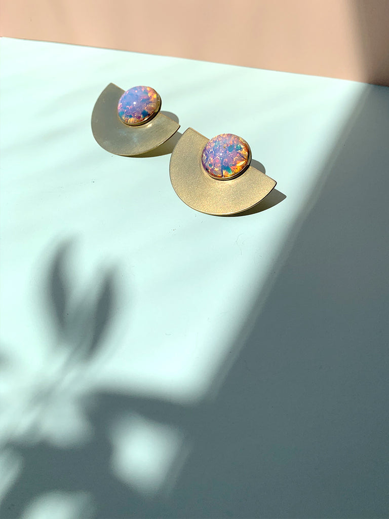 Opal Horizon Earring