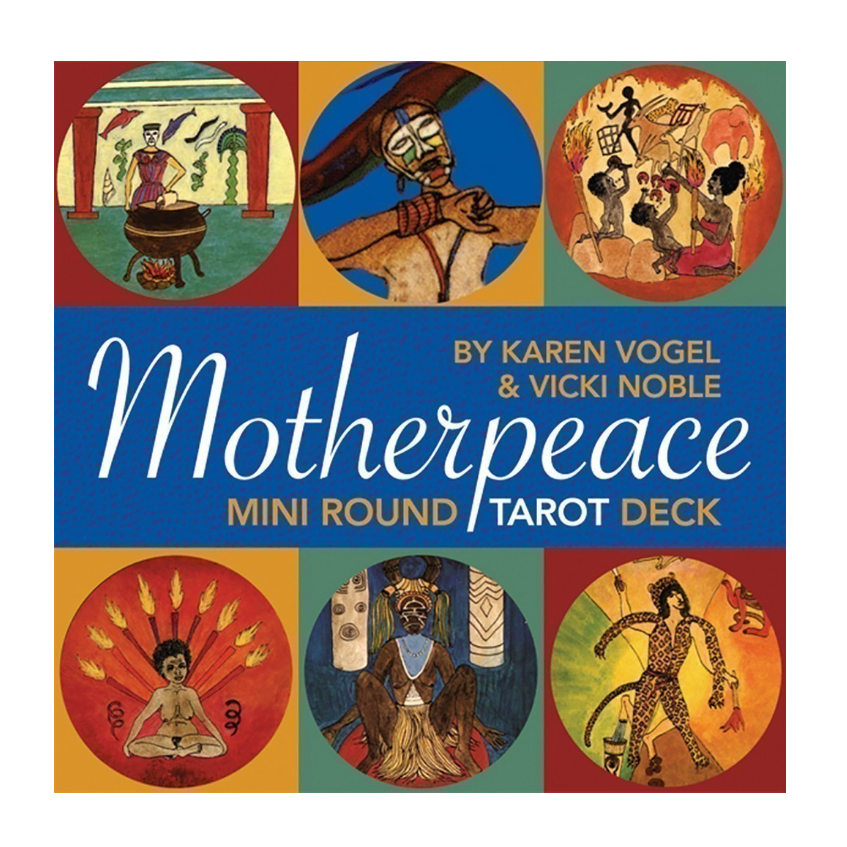 Mini MotherPeace Round Tarot Deck
