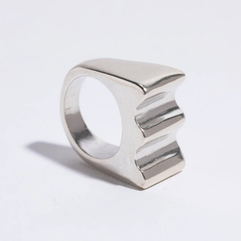 Wave Signet Ring