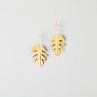 Mini Philodendron Earring